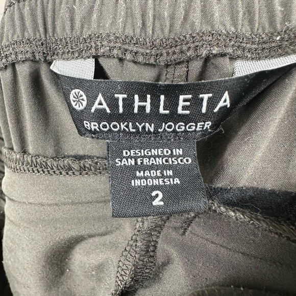 Athleta Brooklyn Jogger Mountain Olive Green Size 2 - Picture 5 of 7